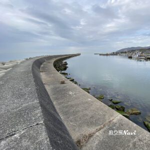 郡家港西防波堤｜釣り場Navi