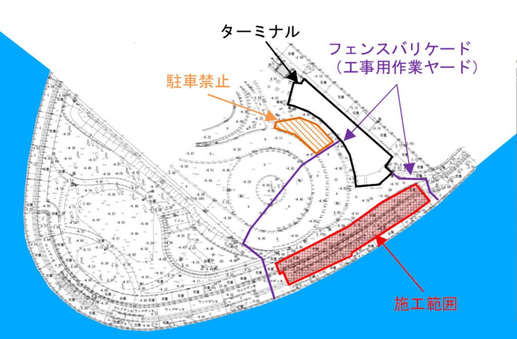 淡路島 翼港 工事情報｜釣り場Navi