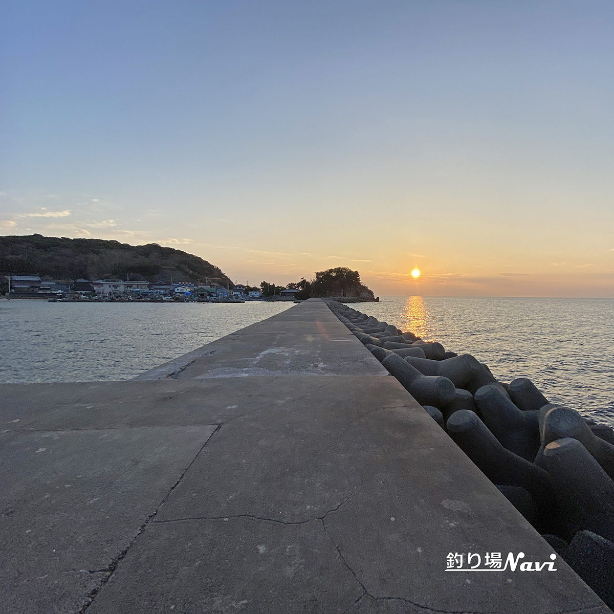 淡路山田港 西防波堤（明神岬）｜釣り場Navi