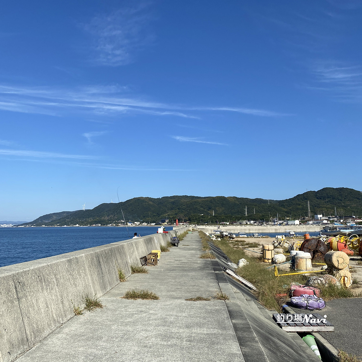 淡路島 富島港北防波堤｜釣り場Navi