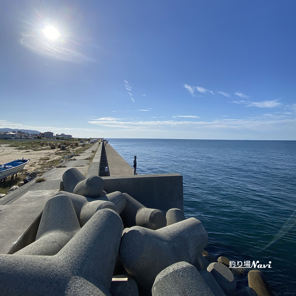 淡路島 富島港北防波堤｜釣り場Navi