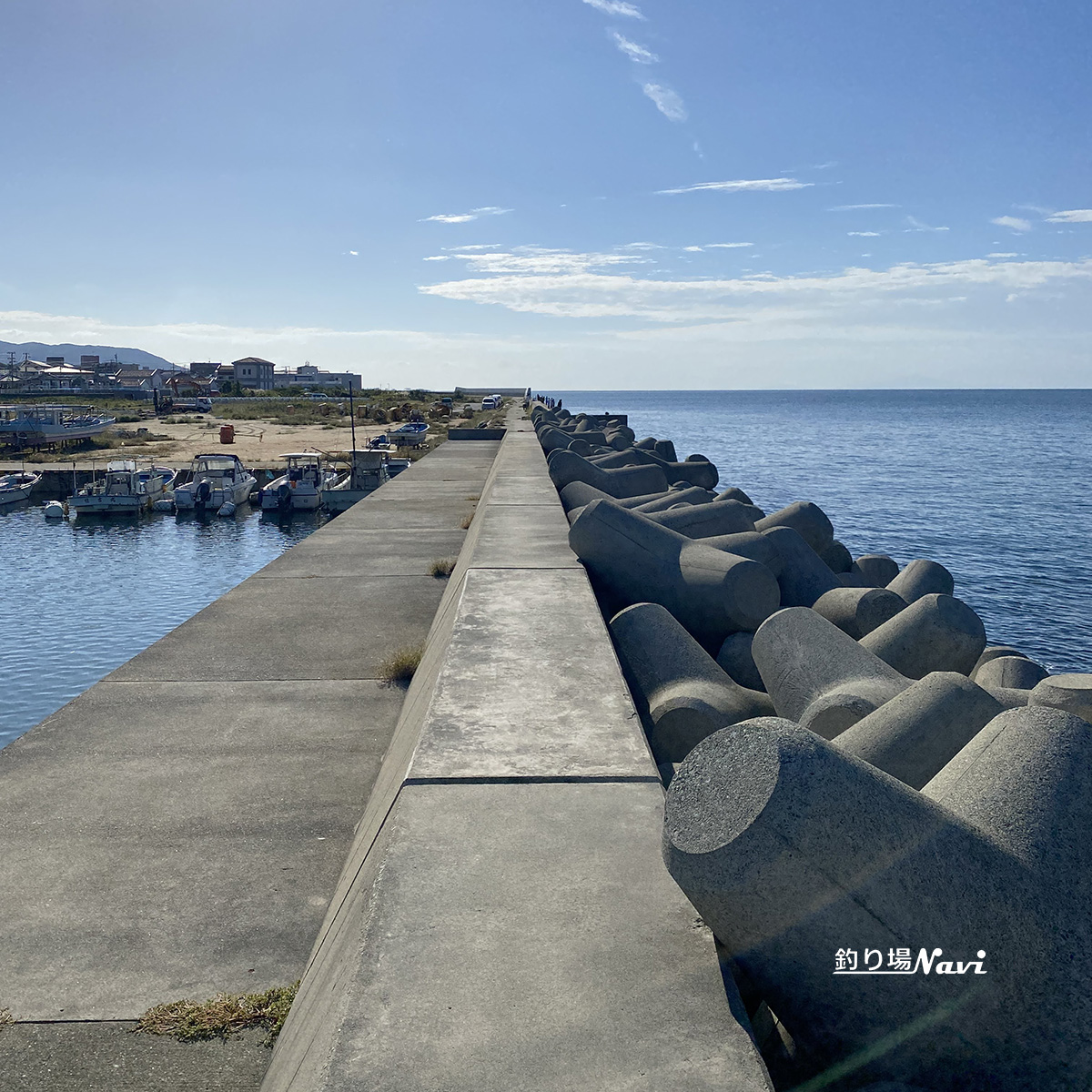 淡路島 富島港北防波堤｜釣り場Navi