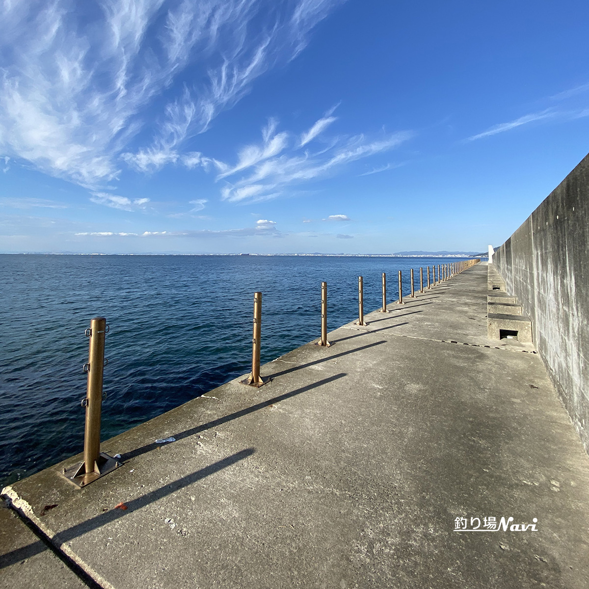 淡路島 富島港北防波堤｜釣り場Navi