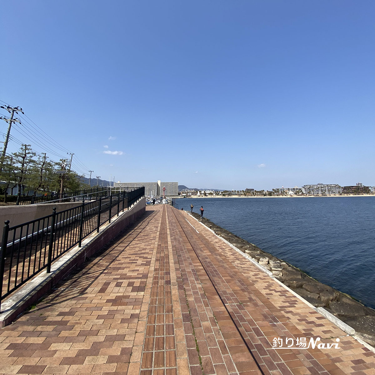 芦屋浜 東護岸｜釣り場Navi