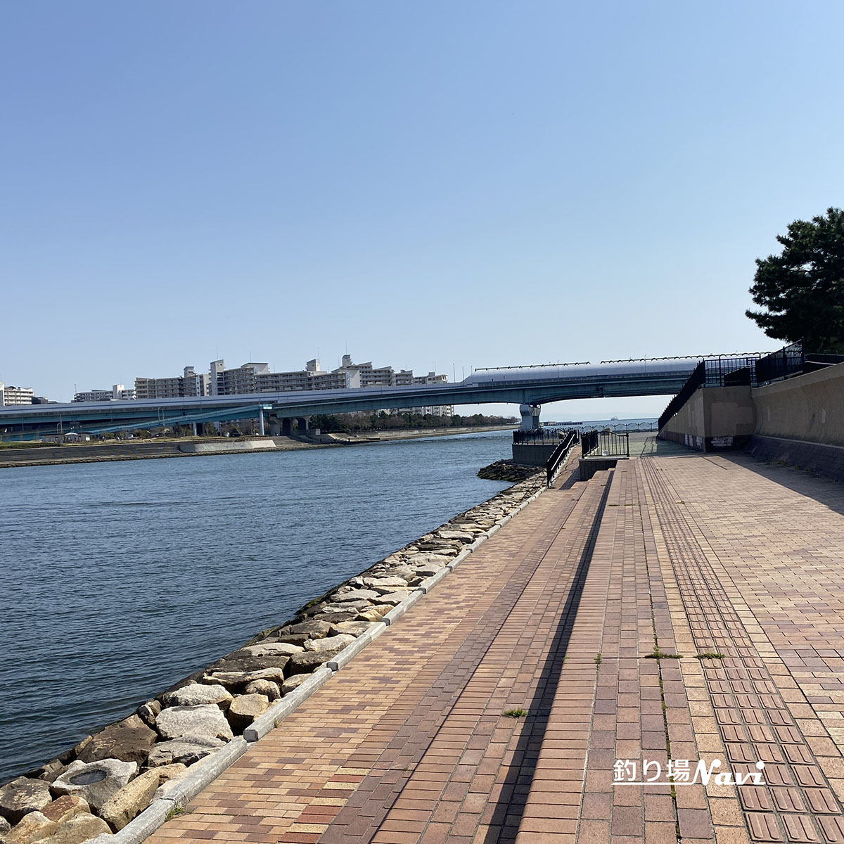 芦屋浜 東護岸｜釣り場Navi