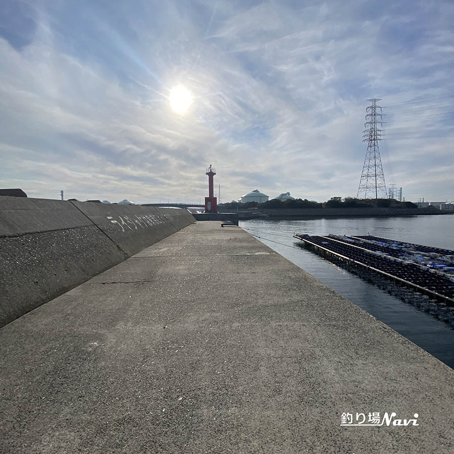 妻鹿漁港東防波堤|釣り場Navi