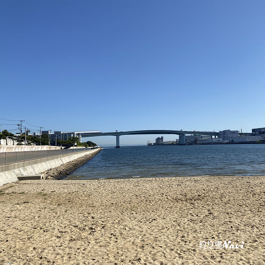 芦屋浜 西護岸（芦屋川河口）｜釣り場Navi