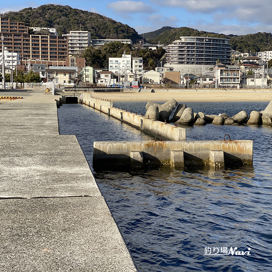 須磨浦漁港(須磨浦漁船だまり)|釣り場Navi