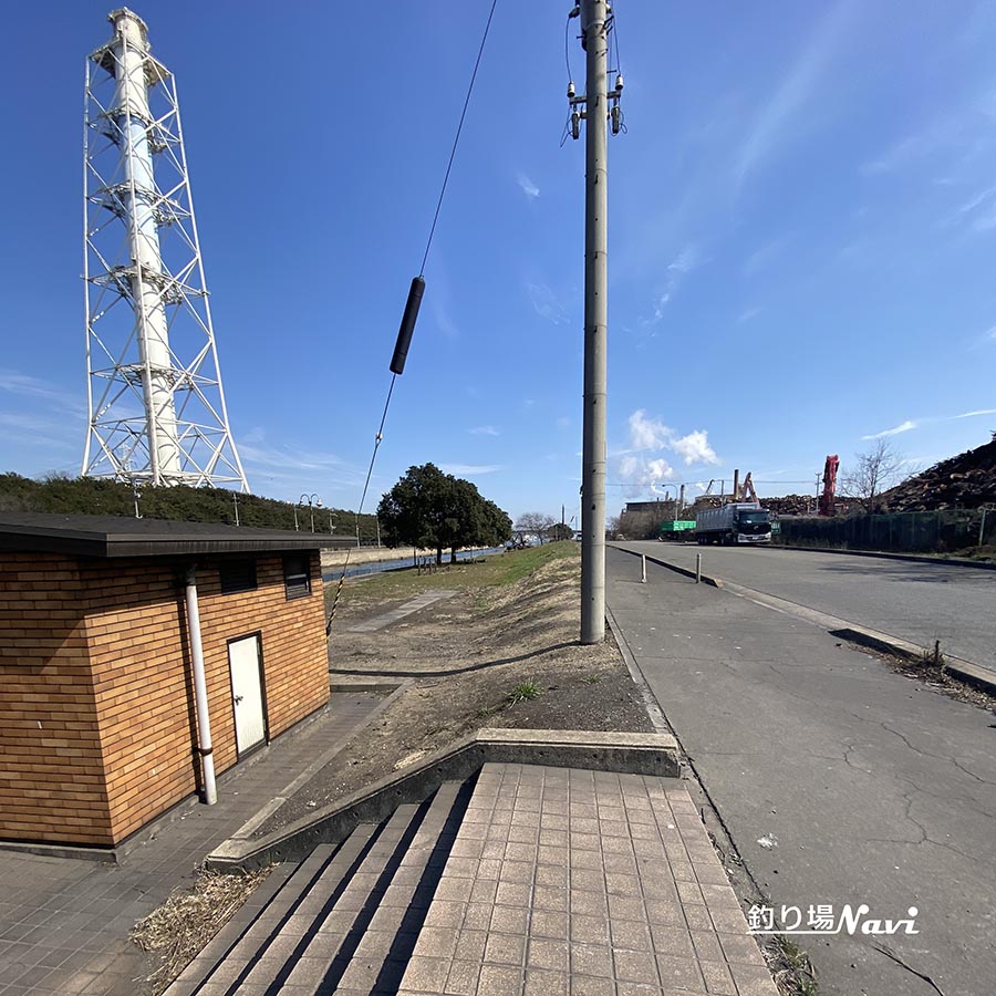 中島埠頭緑地公園|釣り場Navi