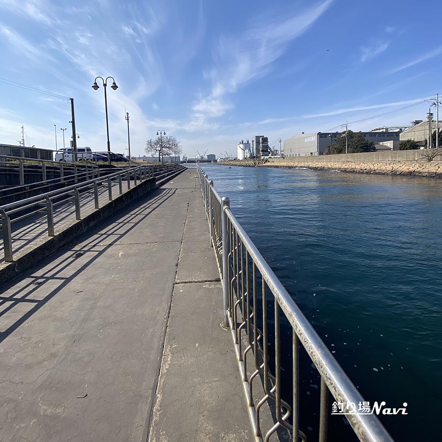 中島埠頭緑地公園|釣り場Navi