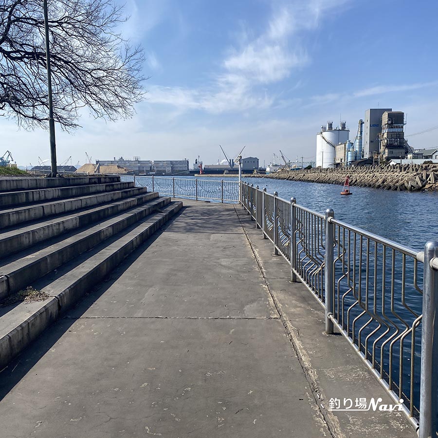 中島埠頭緑地公園|釣り場Navi