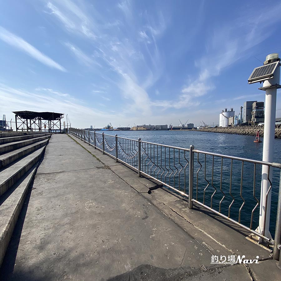 中島埠頭緑地公園|釣り場Navi