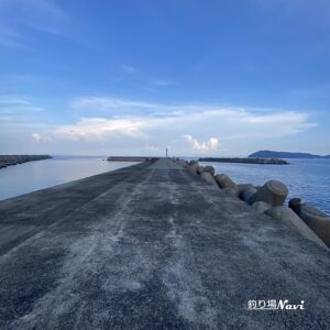 灘港西防波堤｜釣り場Navi