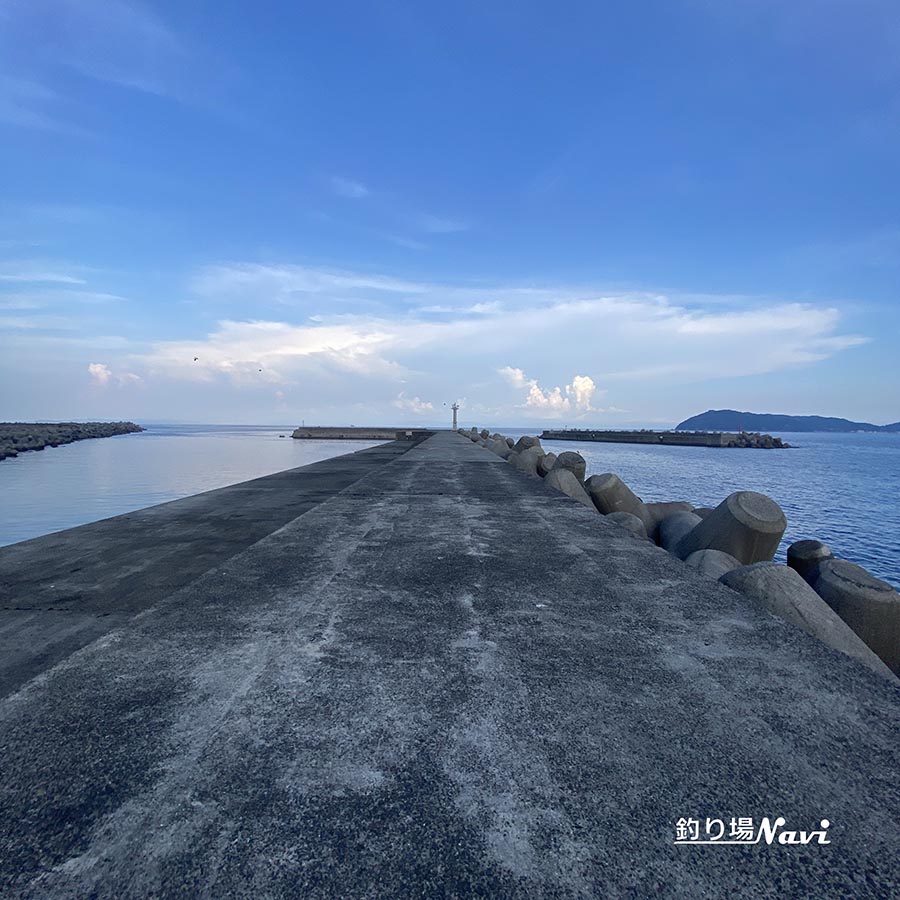 灘港西防波堤|釣り場Navi