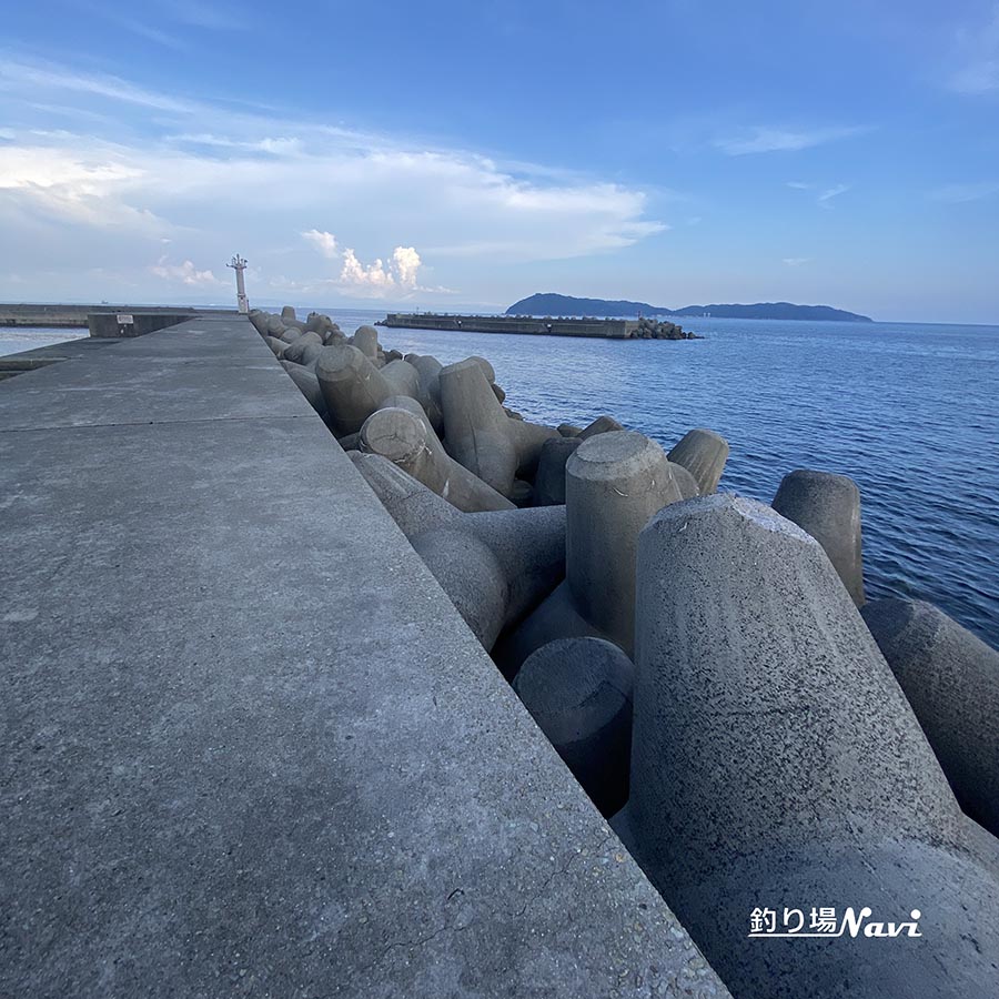 灘港西防波堤|釣り場Navi