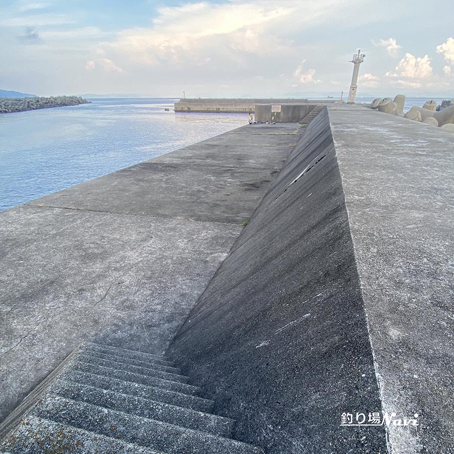 灘港西防波堤|釣り場Navi
