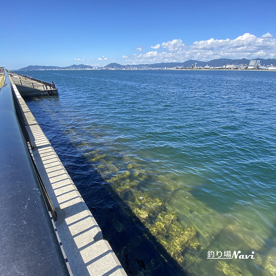 神戸空港 親水護岸｜釣り場Navi