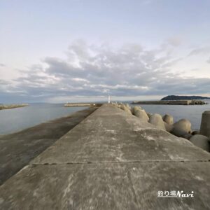 灘港西防波堤｜釣り場Navi