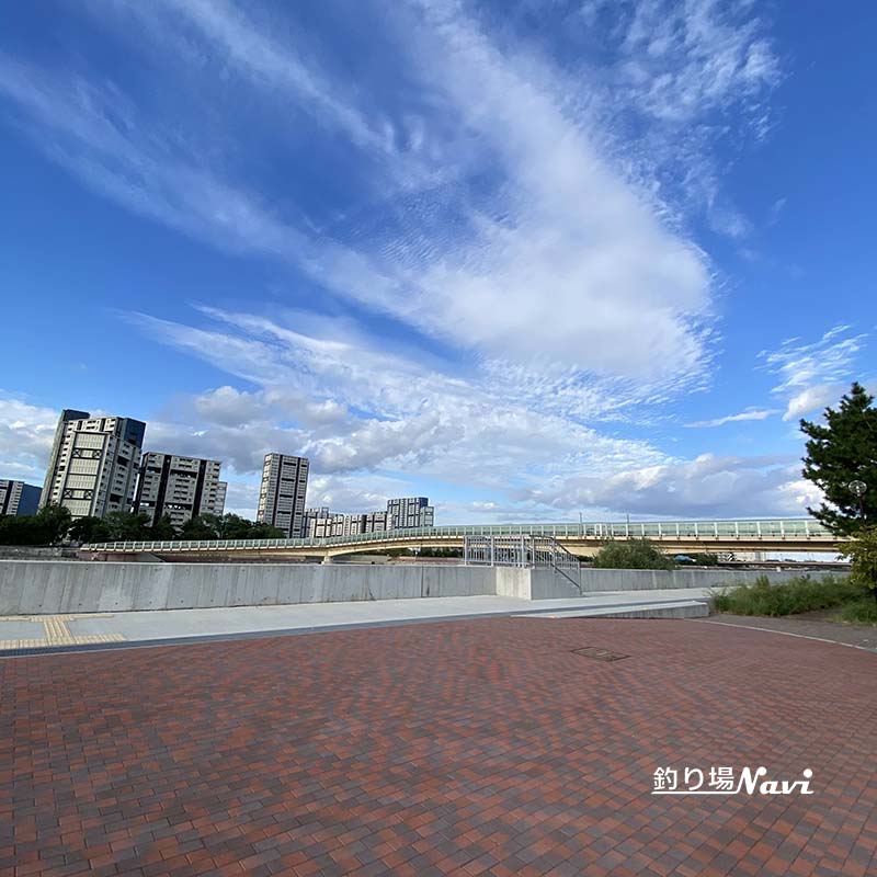 芦屋キャナルパーク 北護岸 東(浜風大橋)|釣り場Navi