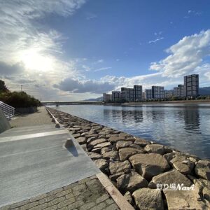 芦屋キャナルパーク 北護岸 東（浜風大橋）｜釣り場Navi