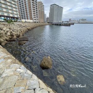 中崎みなと公園前｜釣り場Navi