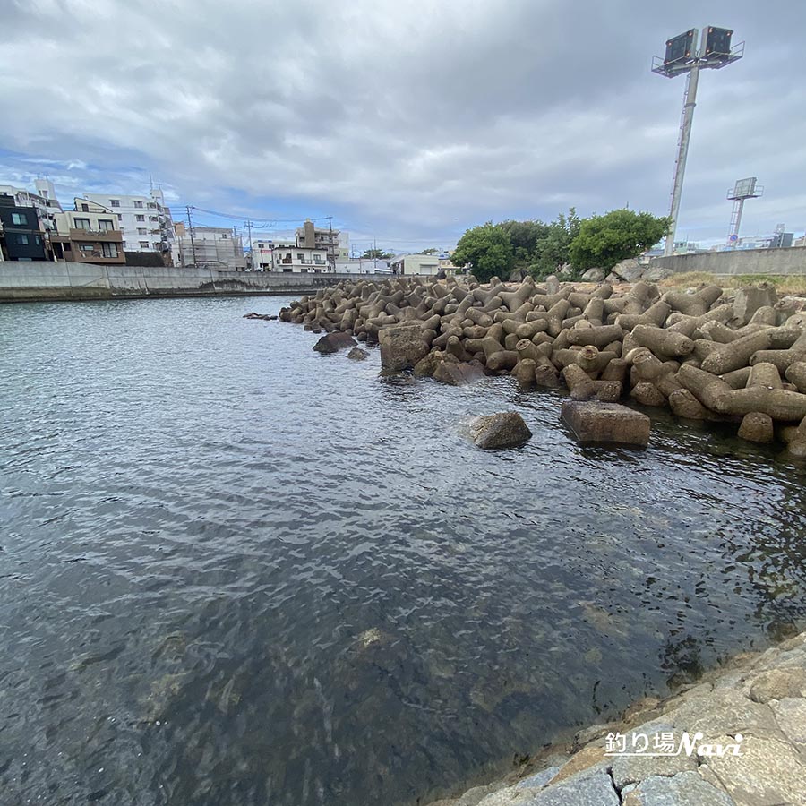 中崎みなと公園前｜釣り場Navi