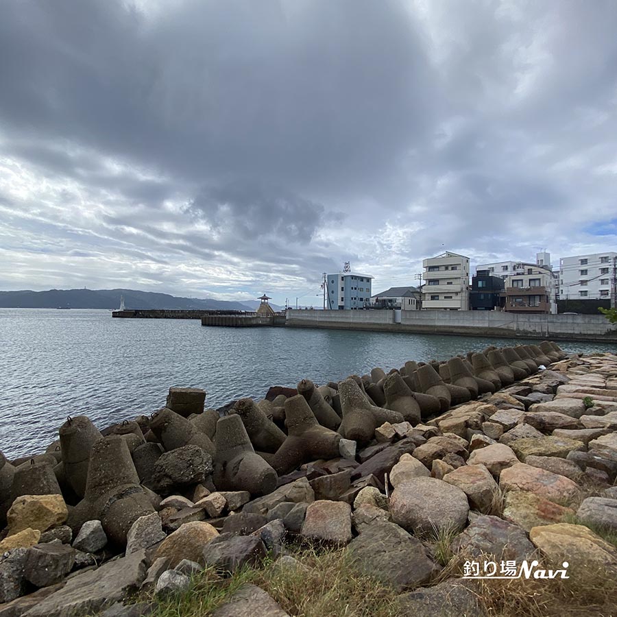 中崎みなと公園前｜釣り場Navi