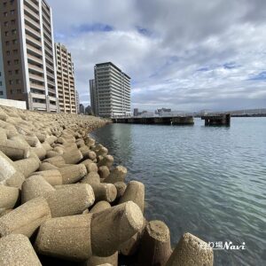 中崎みなと公園前｜釣り場Navi
