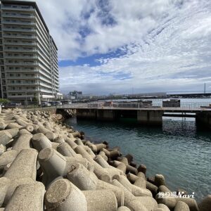 中崎みなと公園前｜釣り場Navi